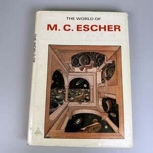 The World of M C Escher Edited by J L Locher Hardcover Book 1971 Illustrated DJ